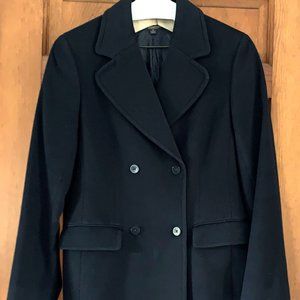 Brooks Brothers Black Wool Womens Coat 8